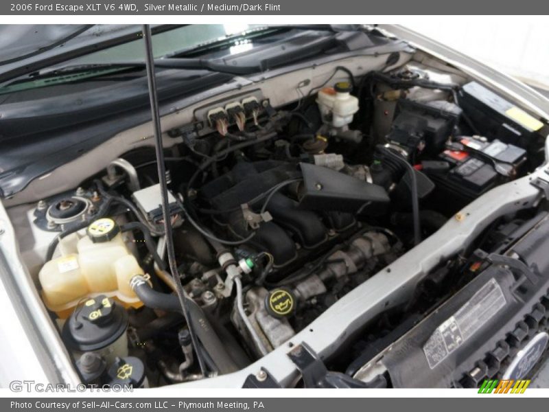 Silver Metallic / Medium/Dark Flint 2006 Ford Escape XLT V6 4WD