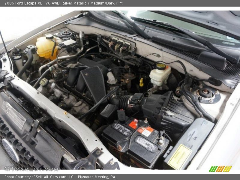 Silver Metallic / Medium/Dark Flint 2006 Ford Escape XLT V6 4WD