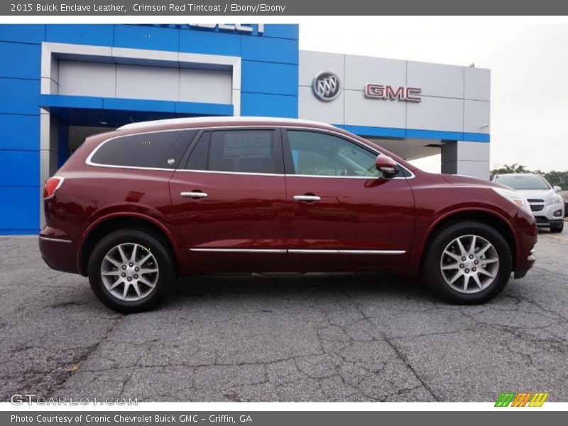 Crimson Red Tintcoat / Ebony/Ebony 2015 Buick Enclave Leather