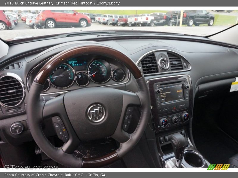 Crimson Red Tintcoat / Ebony/Ebony 2015 Buick Enclave Leather