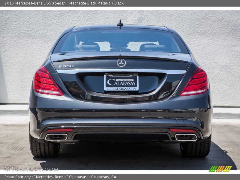 Magnetite Black Metallic / Black 2015 Mercedes-Benz S 550 Sedan