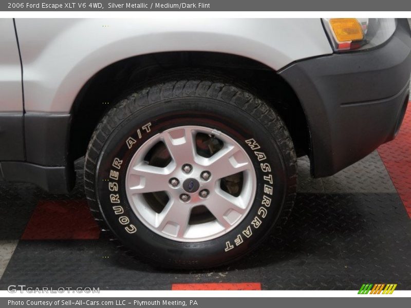 Silver Metallic / Medium/Dark Flint 2006 Ford Escape XLT V6 4WD