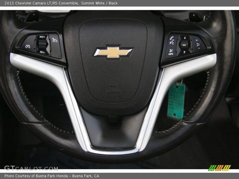 Summit White / Black 2013 Chevrolet Camaro LT/RS Convertible