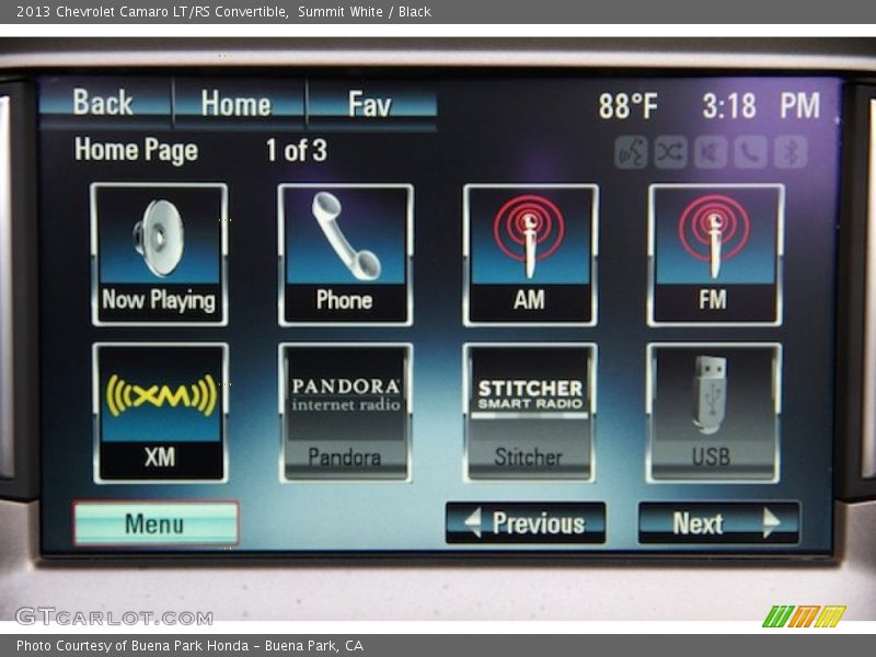 Summit White / Black 2013 Chevrolet Camaro LT/RS Convertible