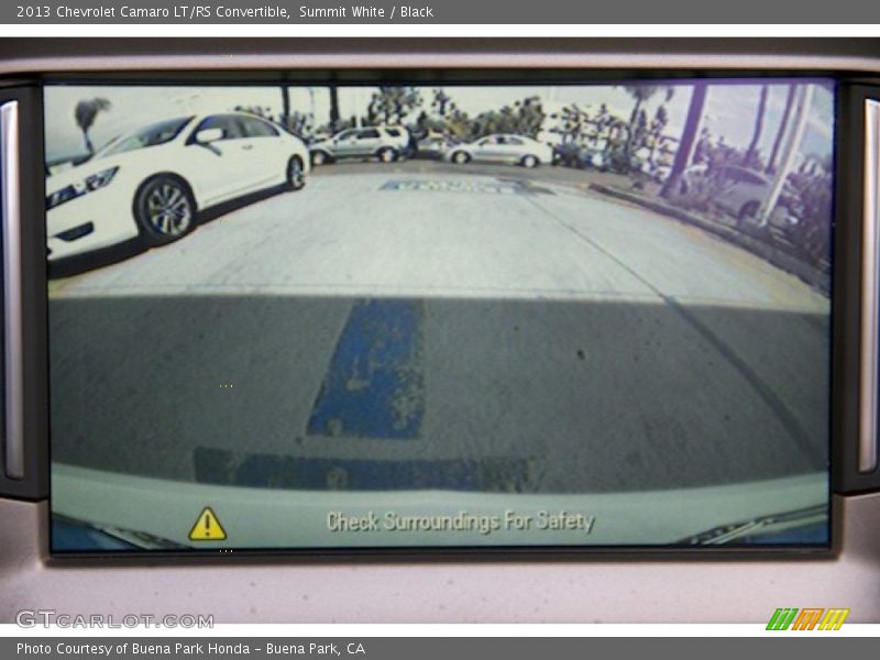 Summit White / Black 2013 Chevrolet Camaro LT/RS Convertible