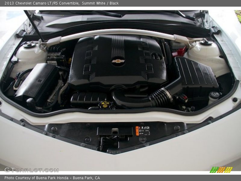 Summit White / Black 2013 Chevrolet Camaro LT/RS Convertible