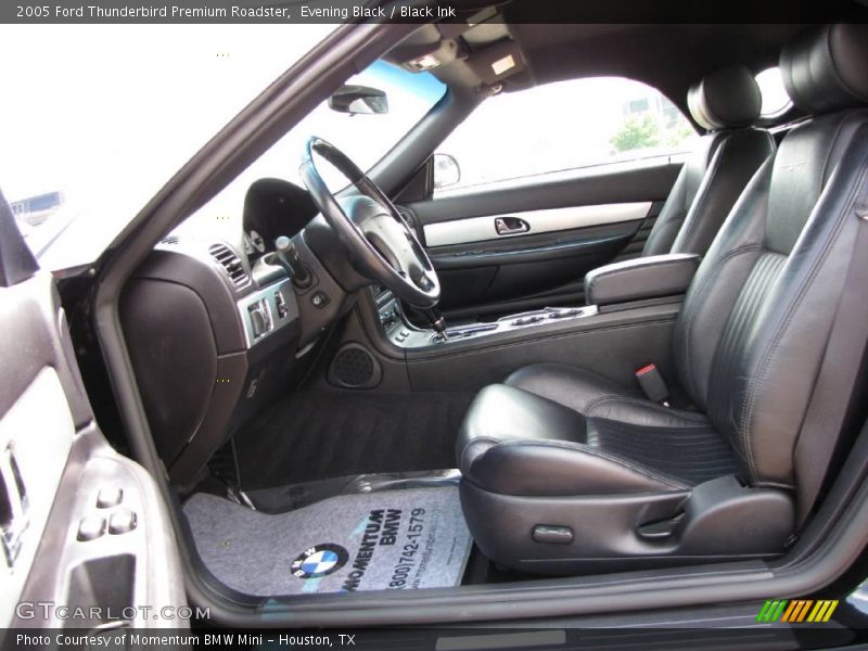 Evening Black / Black Ink 2005 Ford Thunderbird Premium Roadster