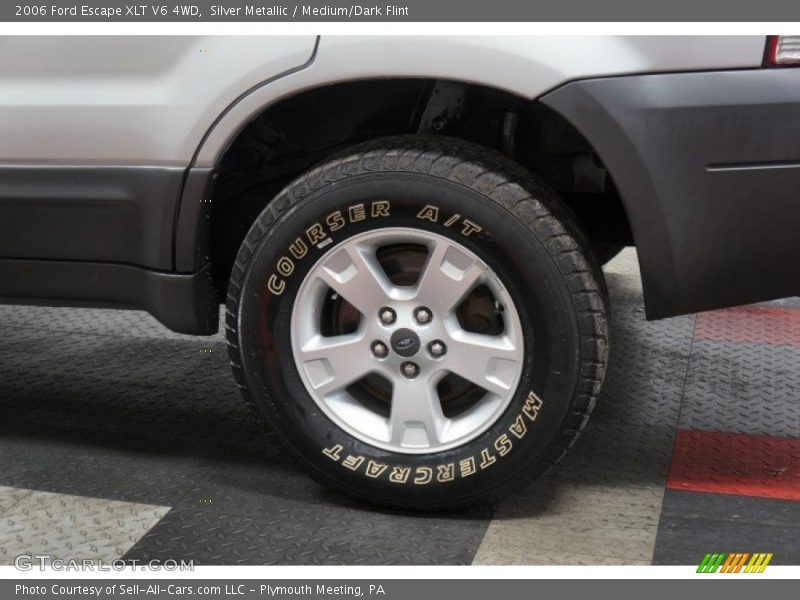 Silver Metallic / Medium/Dark Flint 2006 Ford Escape XLT V6 4WD