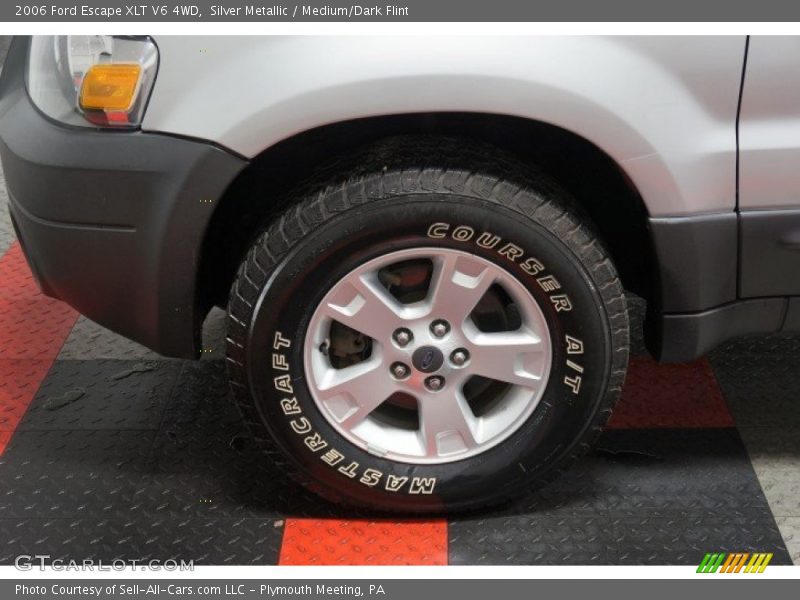 Silver Metallic / Medium/Dark Flint 2006 Ford Escape XLT V6 4WD