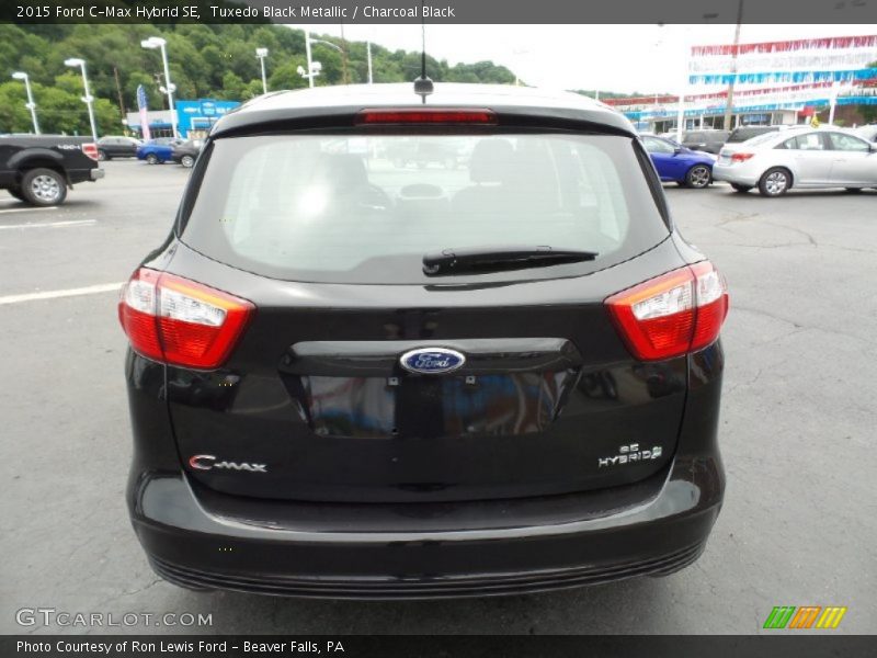 Tuxedo Black Metallic / Charcoal Black 2015 Ford C-Max Hybrid SE