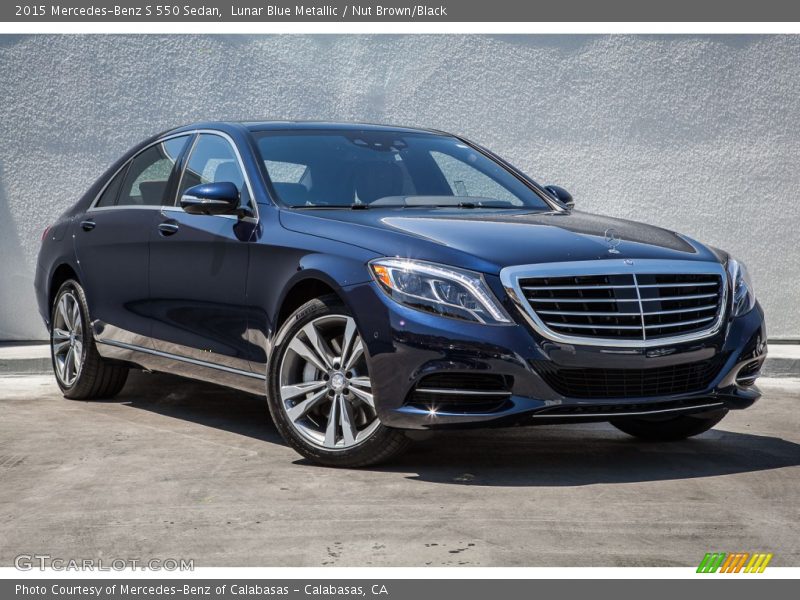 Front 3/4 View of 2015 S 550 Sedan