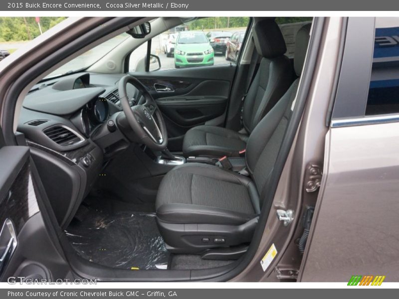 Cocoa Silver Metallic / Ebony 2015 Buick Encore Convenience