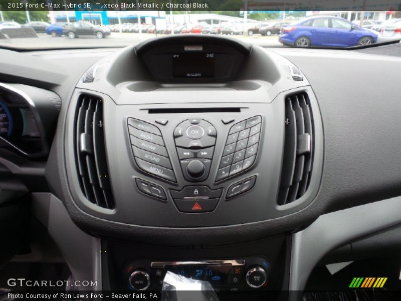 Tuxedo Black Metallic / Charcoal Black 2015 Ford C-Max Hybrid SE