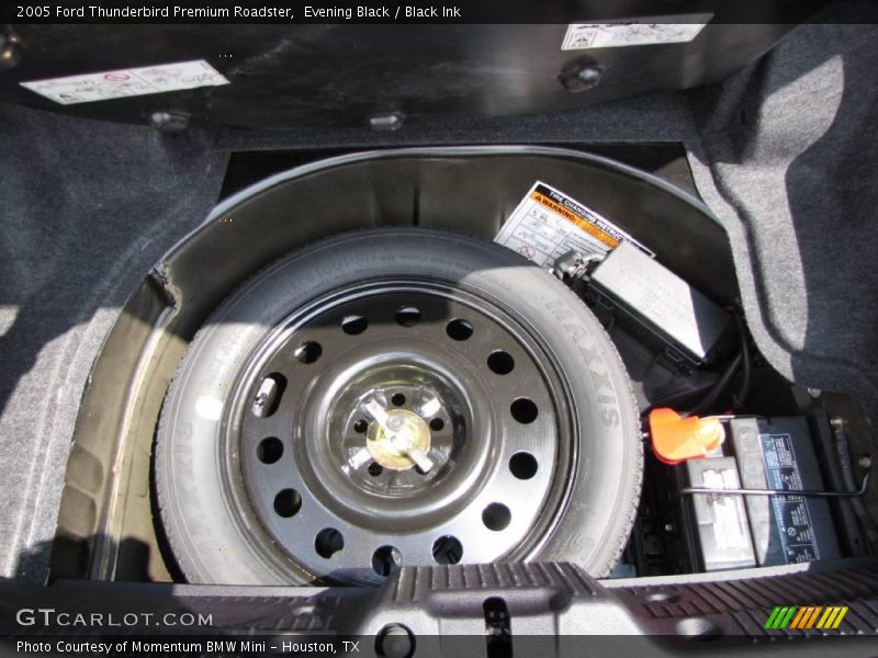 Evening Black / Black Ink 2005 Ford Thunderbird Premium Roadster