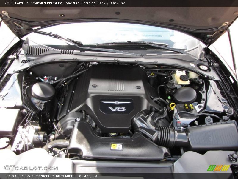 Evening Black / Black Ink 2005 Ford Thunderbird Premium Roadster