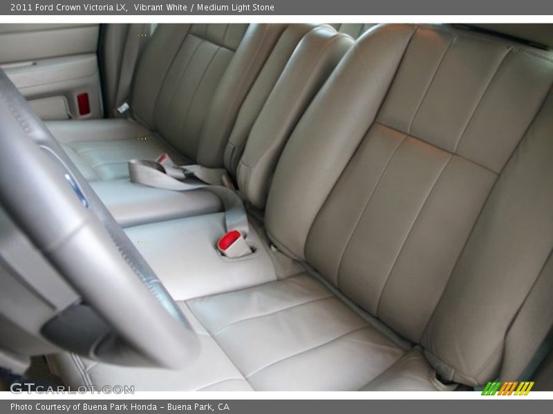 Vibrant White / Medium Light Stone 2011 Ford Crown Victoria LX