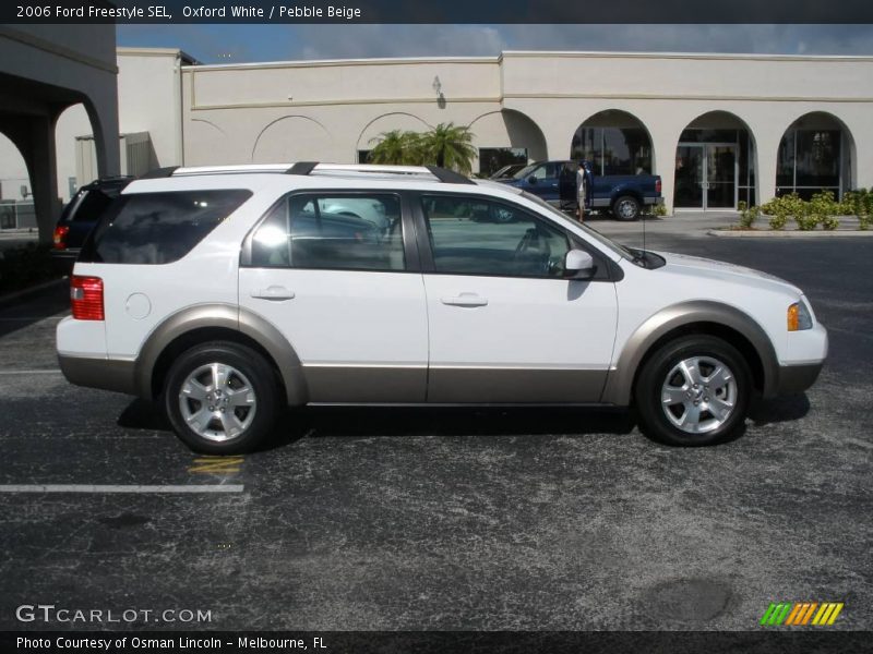 Oxford White / Pebble Beige 2006 Ford Freestyle SEL