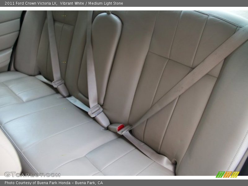 Vibrant White / Medium Light Stone 2011 Ford Crown Victoria LX