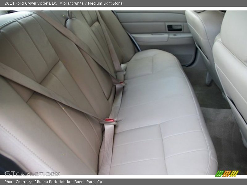 Vibrant White / Medium Light Stone 2011 Ford Crown Victoria LX