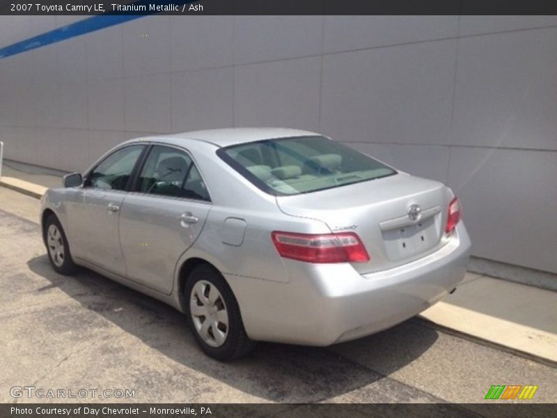 Titanium Metallic / Ash 2007 Toyota Camry LE