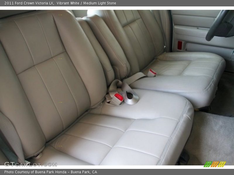 Vibrant White / Medium Light Stone 2011 Ford Crown Victoria LX