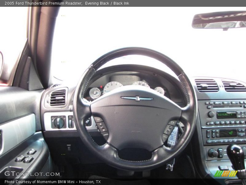 Evening Black / Black Ink 2005 Ford Thunderbird Premium Roadster
