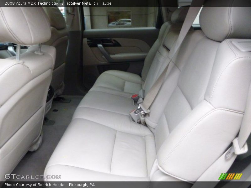 Billet Silver Metallic / Taupe 2008 Acura MDX Technology