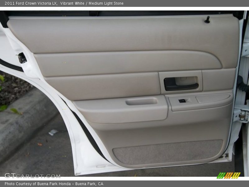 Vibrant White / Medium Light Stone 2011 Ford Crown Victoria LX