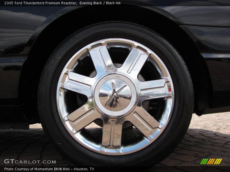 Evening Black / Black Ink 2005 Ford Thunderbird Premium Roadster