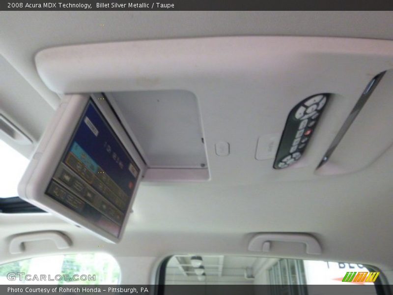 Billet Silver Metallic / Taupe 2008 Acura MDX Technology