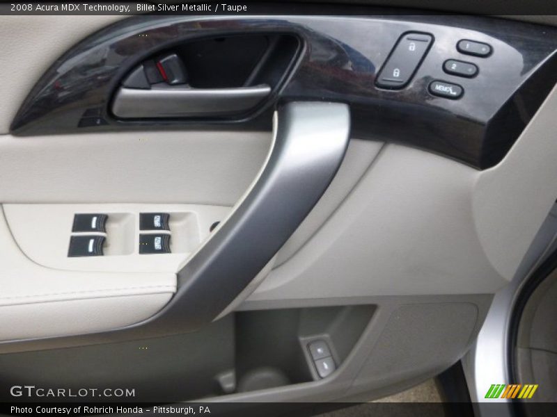 Billet Silver Metallic / Taupe 2008 Acura MDX Technology