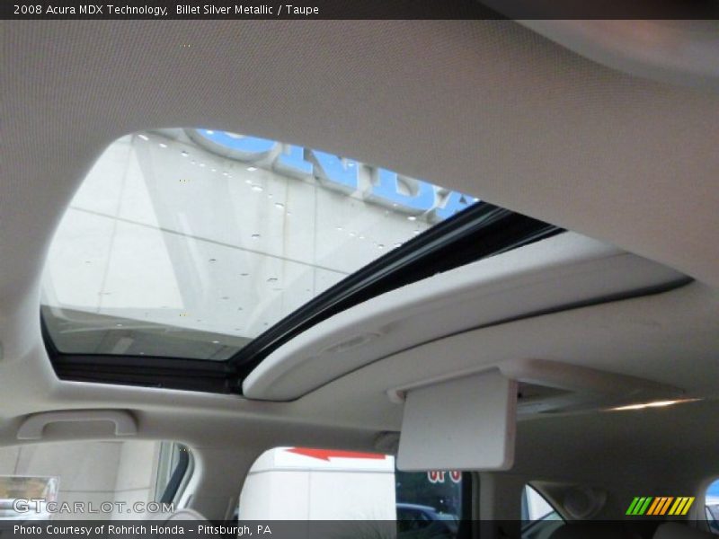 Billet Silver Metallic / Taupe 2008 Acura MDX Technology