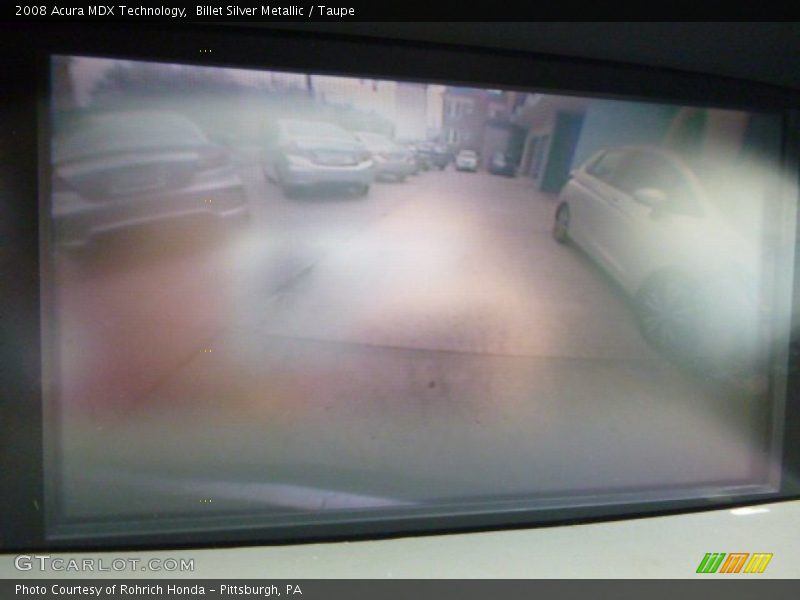 Billet Silver Metallic / Taupe 2008 Acura MDX Technology