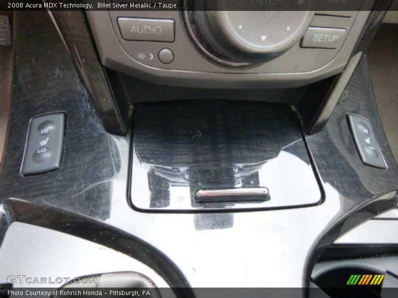 Billet Silver Metallic / Taupe 2008 Acura MDX Technology