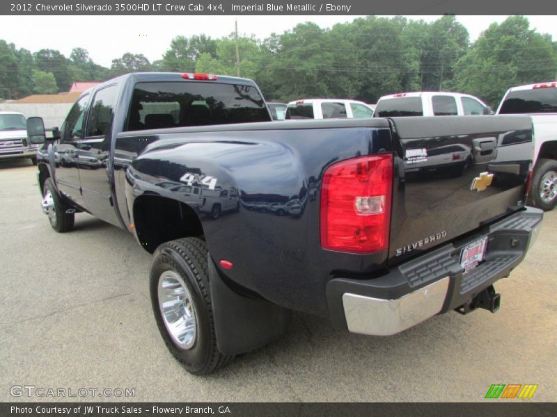 Imperial Blue Metallic / Ebony 2012 Chevrolet Silverado 3500HD LT Crew Cab 4x4