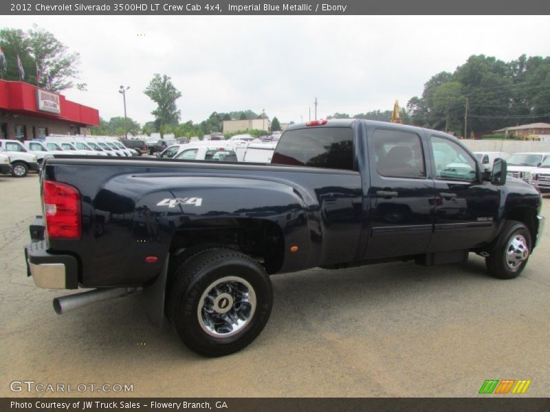 Imperial Blue Metallic / Ebony 2012 Chevrolet Silverado 3500HD LT Crew Cab 4x4