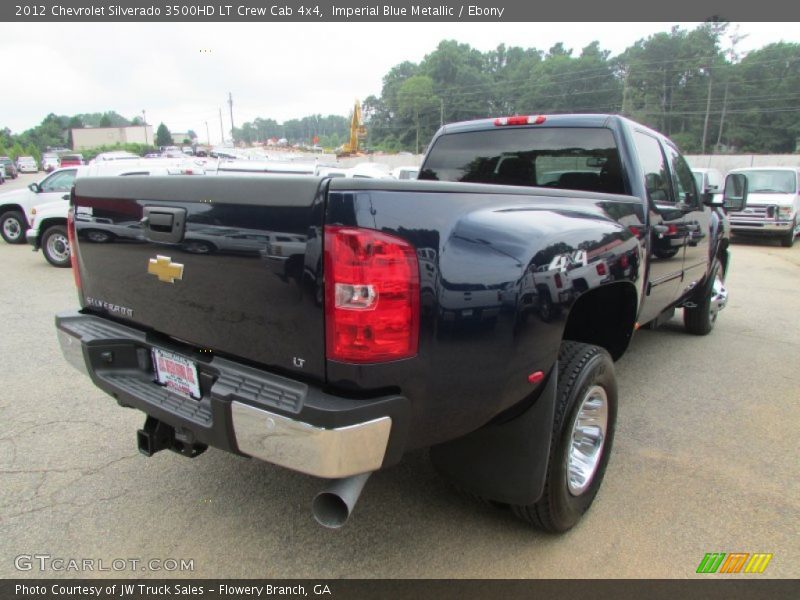 Imperial Blue Metallic / Ebony 2012 Chevrolet Silverado 3500HD LT Crew Cab 4x4