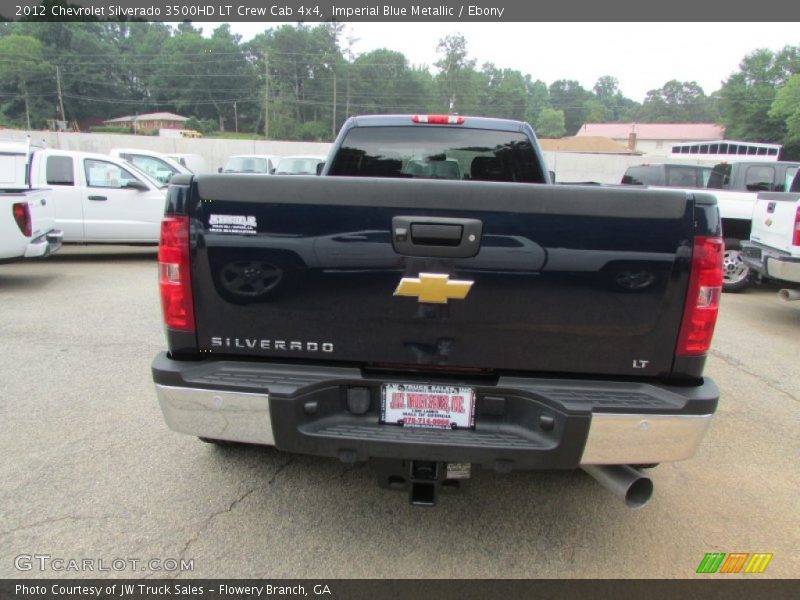 Imperial Blue Metallic / Ebony 2012 Chevrolet Silverado 3500HD LT Crew Cab 4x4