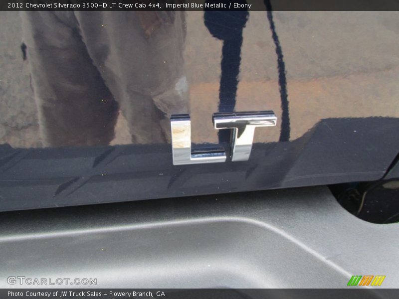 Imperial Blue Metallic / Ebony 2012 Chevrolet Silverado 3500HD LT Crew Cab 4x4