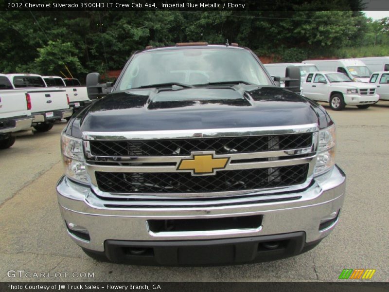 Imperial Blue Metallic / Ebony 2012 Chevrolet Silverado 3500HD LT Crew Cab 4x4
