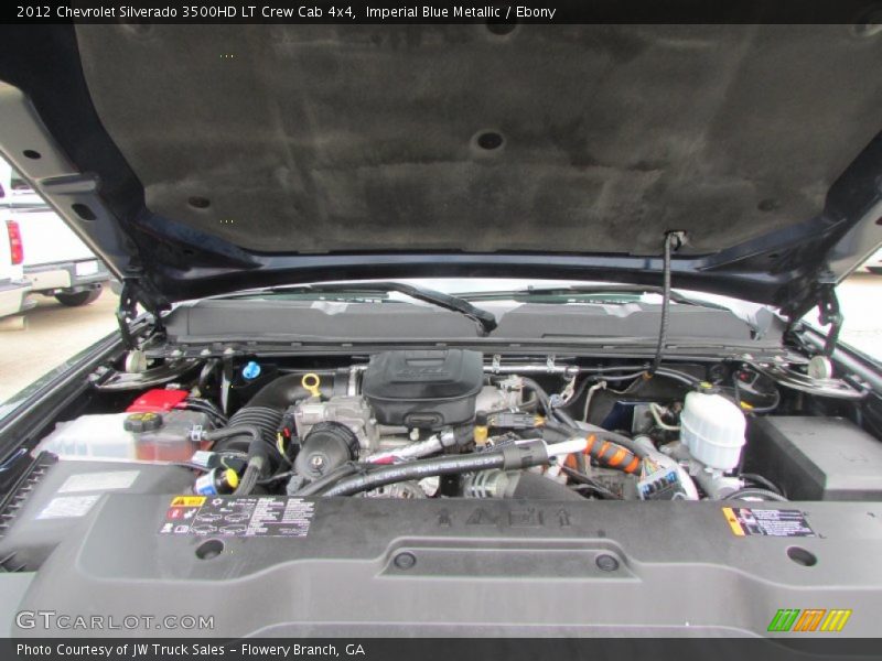 Imperial Blue Metallic / Ebony 2012 Chevrolet Silverado 3500HD LT Crew Cab 4x4