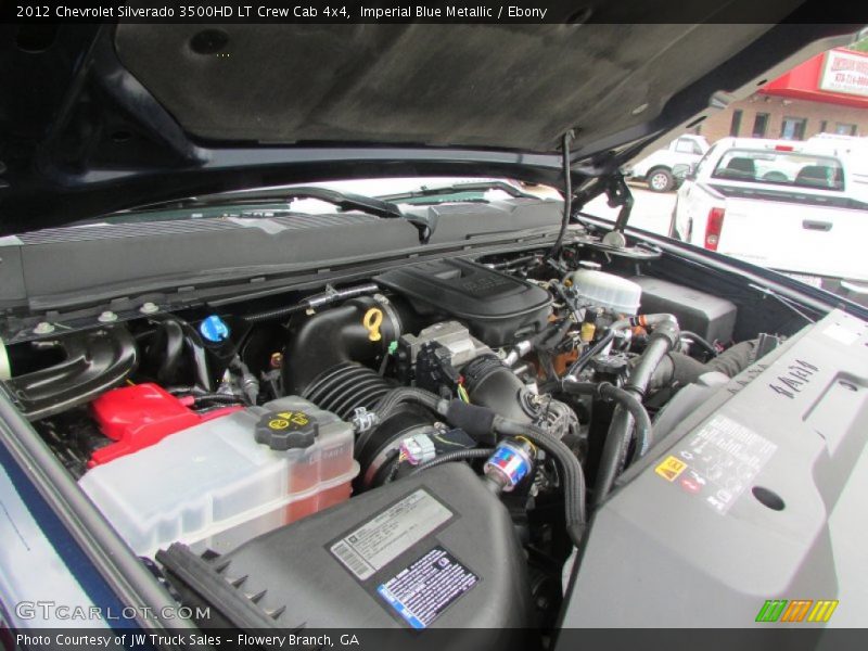 Imperial Blue Metallic / Ebony 2012 Chevrolet Silverado 3500HD LT Crew Cab 4x4