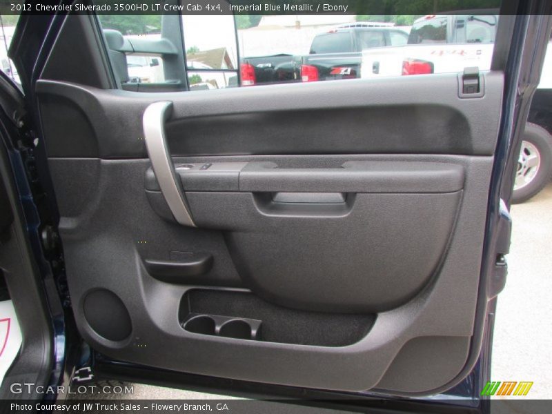 Imperial Blue Metallic / Ebony 2012 Chevrolet Silverado 3500HD LT Crew Cab 4x4