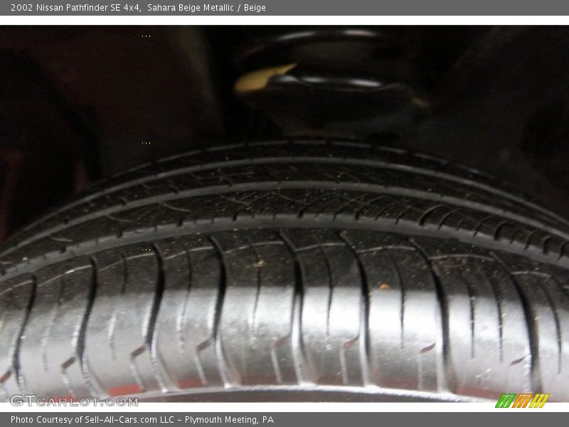 Sahara Beige Metallic / Beige 2002 Nissan Pathfinder SE 4x4