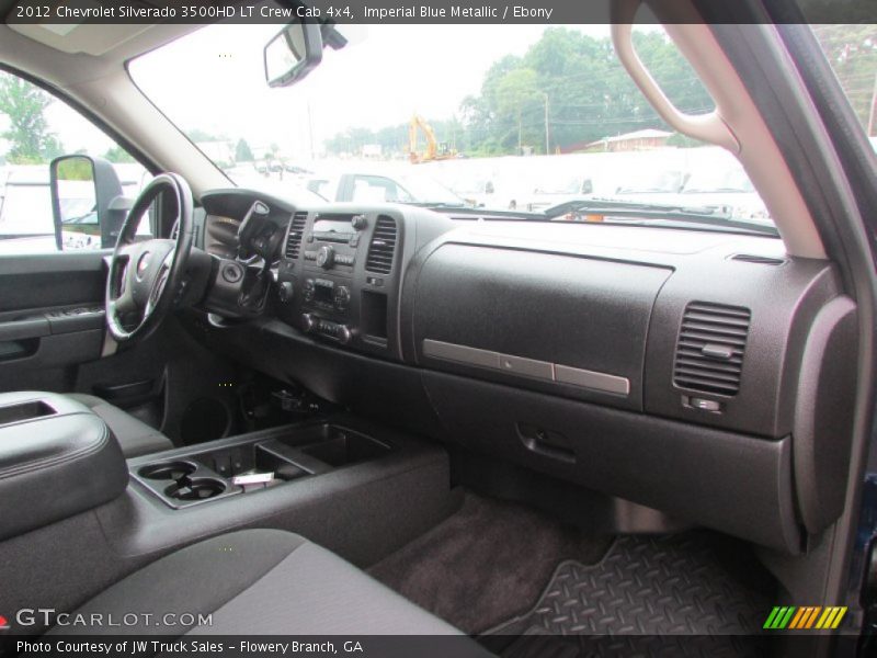 Imperial Blue Metallic / Ebony 2012 Chevrolet Silverado 3500HD LT Crew Cab 4x4