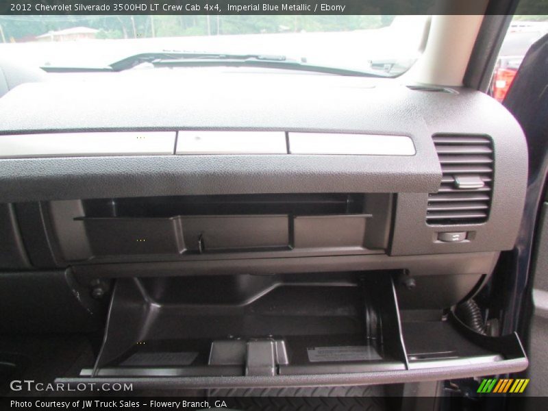Imperial Blue Metallic / Ebony 2012 Chevrolet Silverado 3500HD LT Crew Cab 4x4