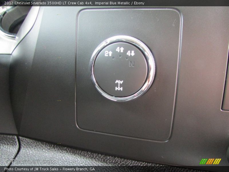 Imperial Blue Metallic / Ebony 2012 Chevrolet Silverado 3500HD LT Crew Cab 4x4