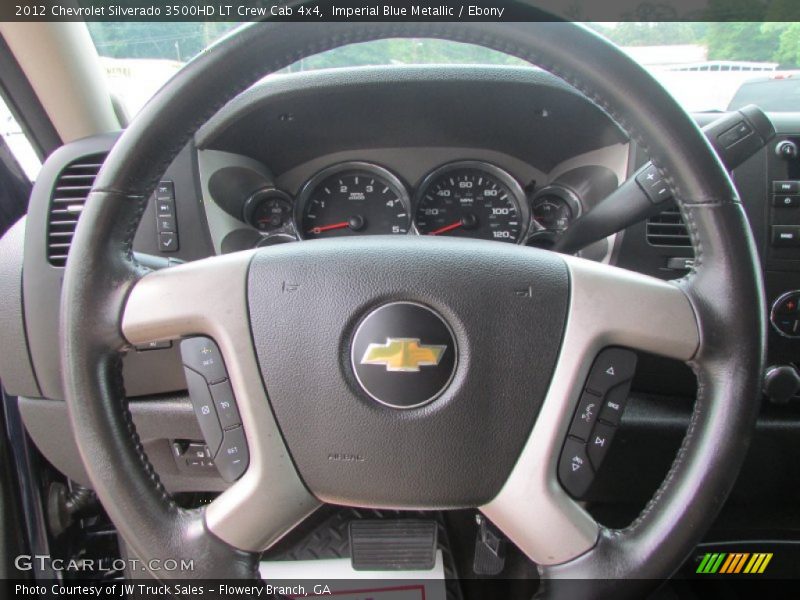 Imperial Blue Metallic / Ebony 2012 Chevrolet Silverado 3500HD LT Crew Cab 4x4