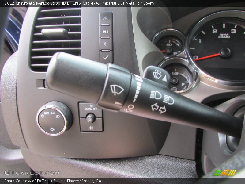 Imperial Blue Metallic / Ebony 2012 Chevrolet Silverado 3500HD LT Crew Cab 4x4