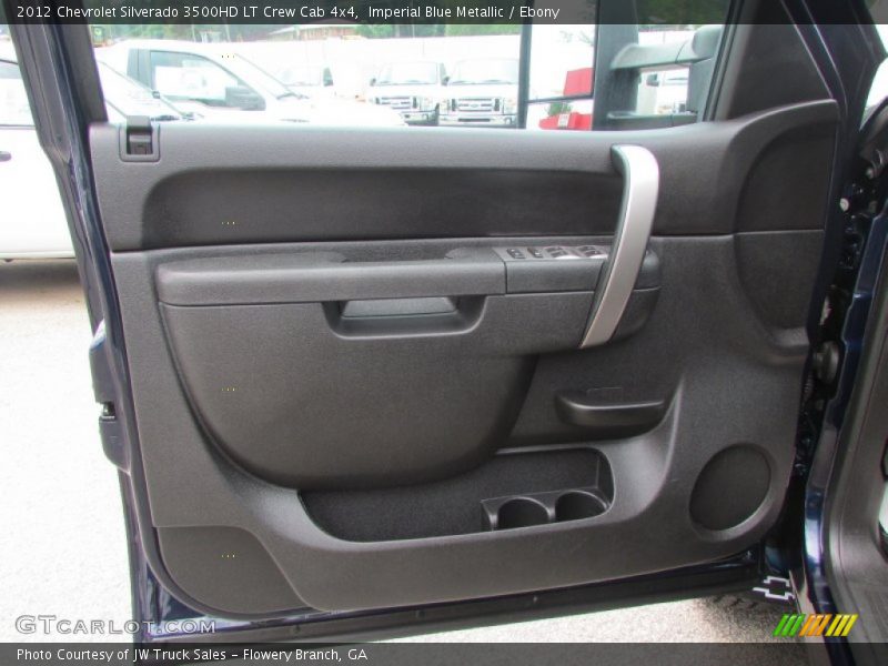 Imperial Blue Metallic / Ebony 2012 Chevrolet Silverado 3500HD LT Crew Cab 4x4